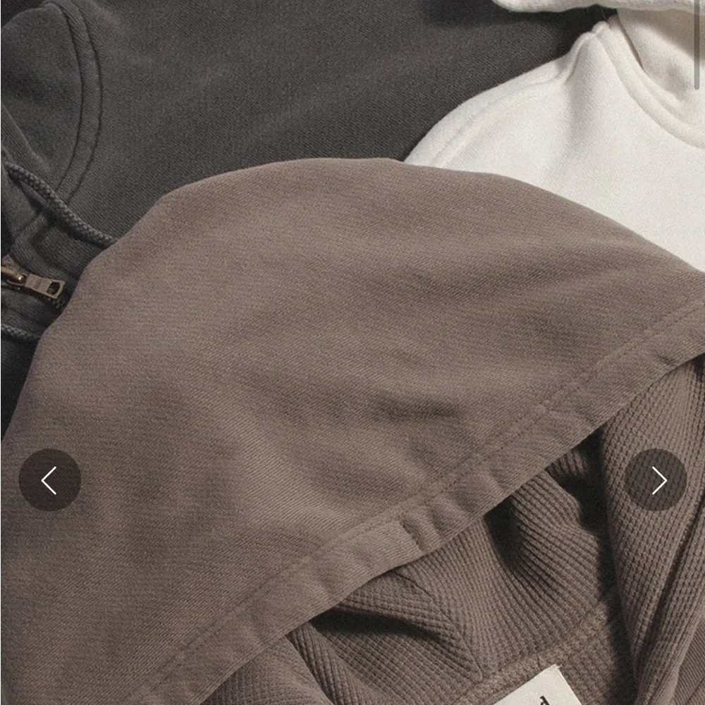 Elwood Babydoll Crop Zip Hoodie - Picture 7 of 8